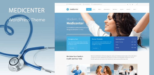 Medicenter - best doctor appointment booking theme wordpress 2022